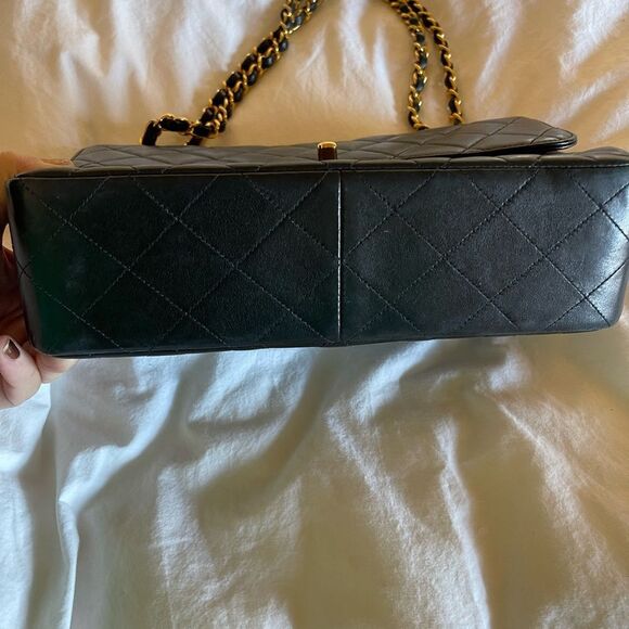 Vintage Chanel double-sided single flap bag 100% authentic - Picture 7 of 16